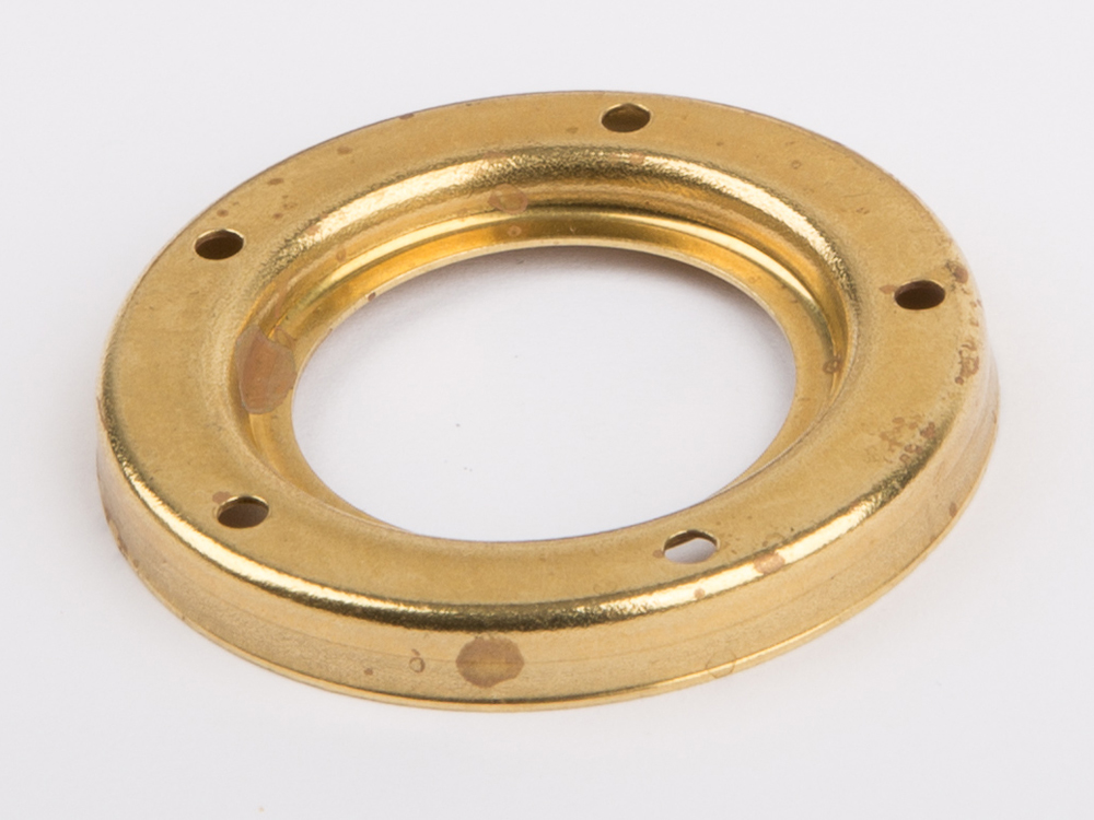 Metal surround 27 mm diameter brass D4, D106, D366-377, D396, D406, D416, D430, D496