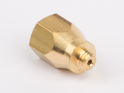 Angle piece for oiler, brass D305, D456
