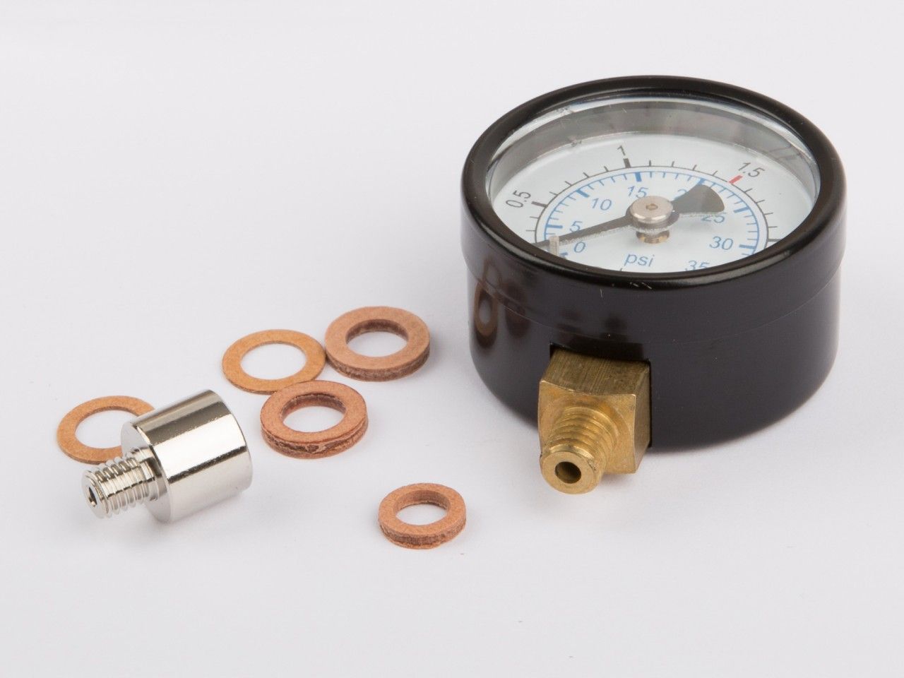 Manometer for steam engines